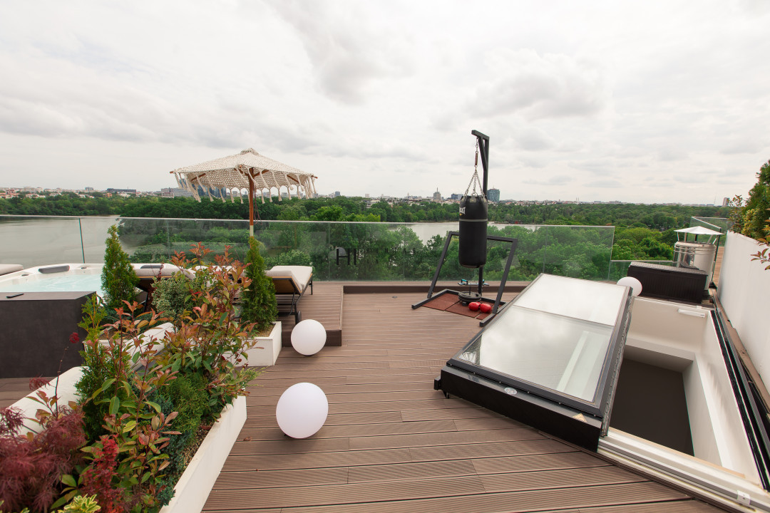 #Skyline Splendor: The Luxurious Tale of Bucharest's Premier Penthouse