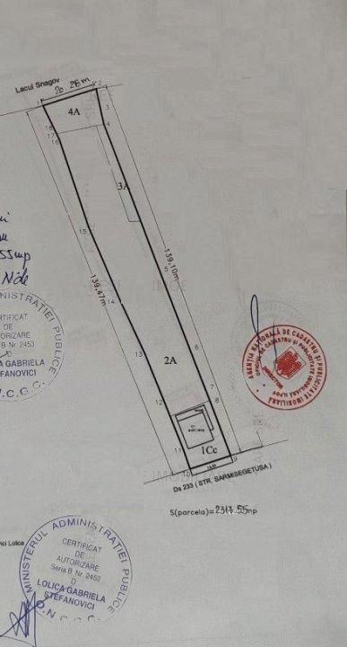 Teren Snagov-Ghermanesti Deschidere la lac 20mp