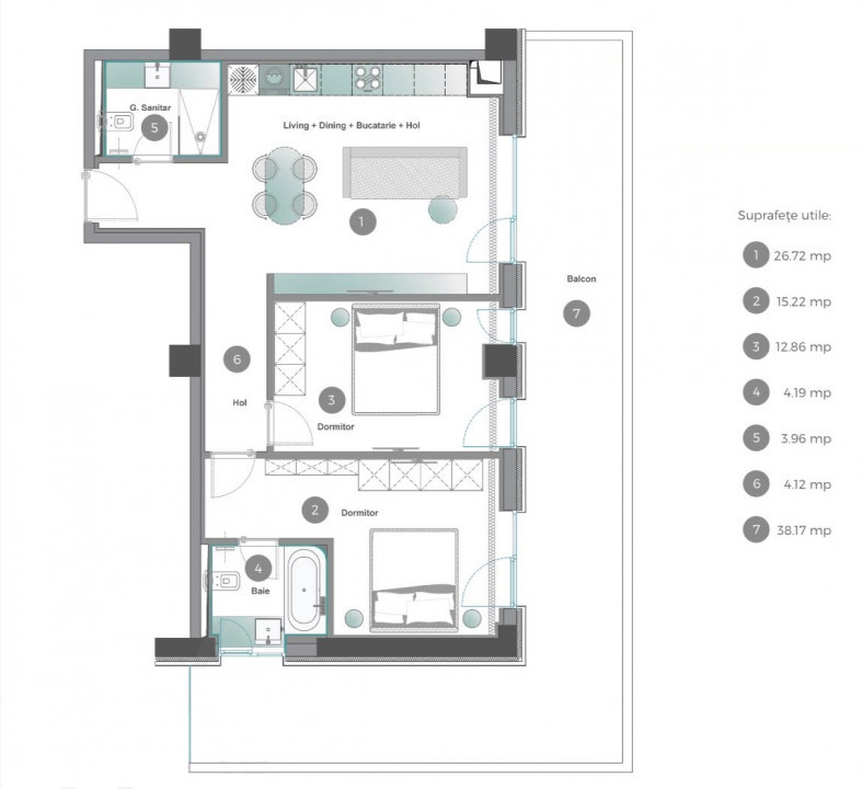 # Your Dream Home at Cortina 126 Iancu Nicolae - Oportunitate -